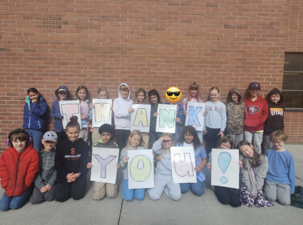 Welby elementary students.